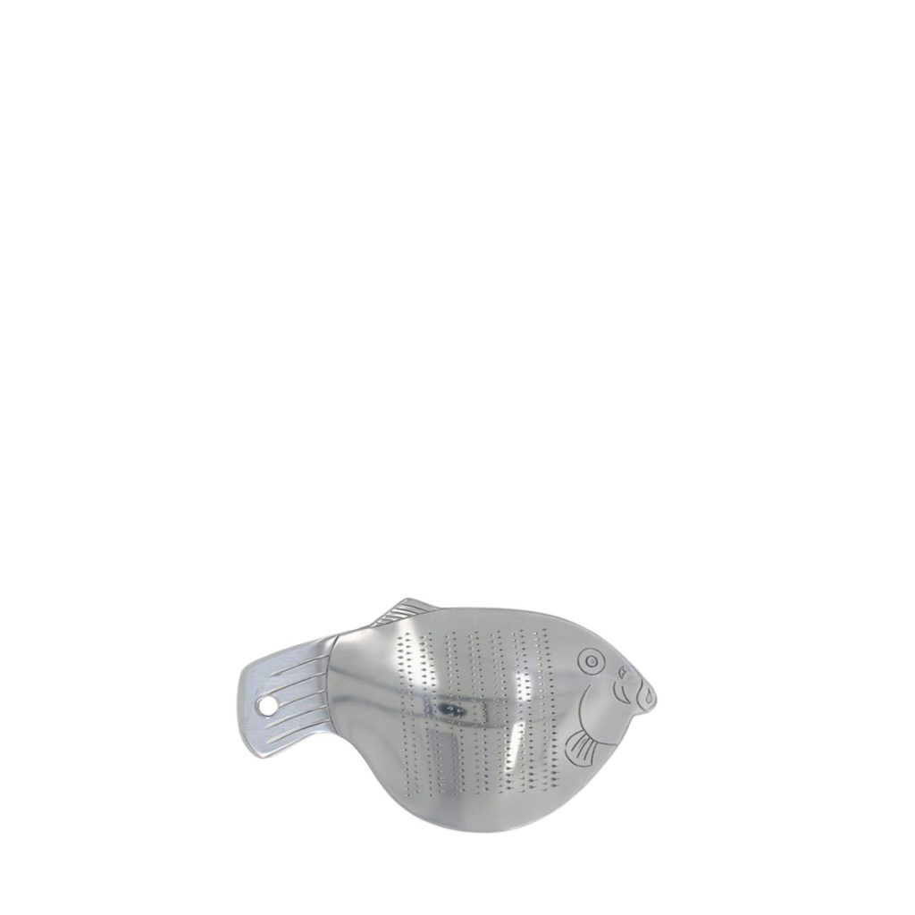 Litet japanskt rivjärn i form av en blåsfisk