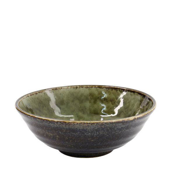 Japansk Ramenskål Shinryoku grön 21cm hos Cobosabi
