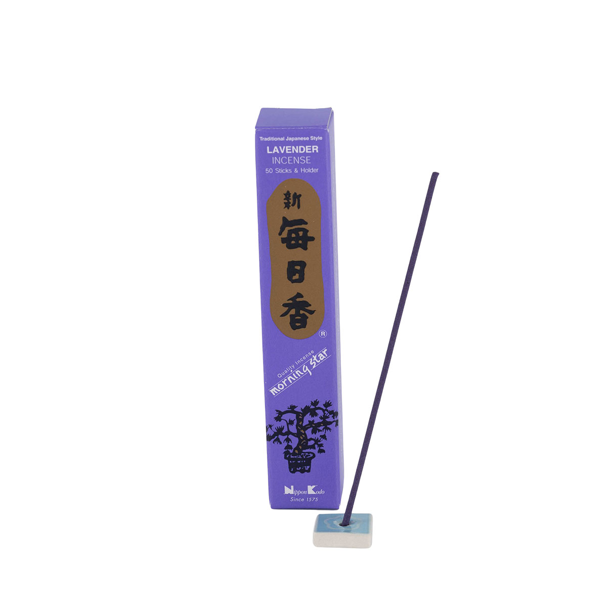 Japanska Rökelsepinnar Morning Star lavender hos Cobosabi