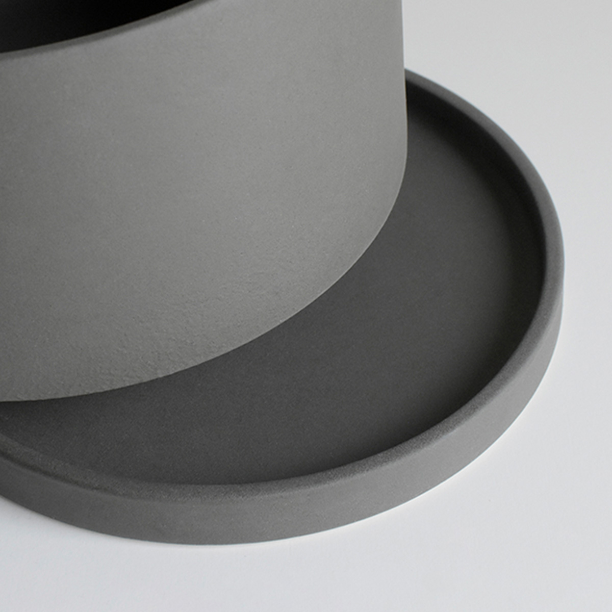 Kruka PLANT POT 191 dark grey ø17cm - Bild 2