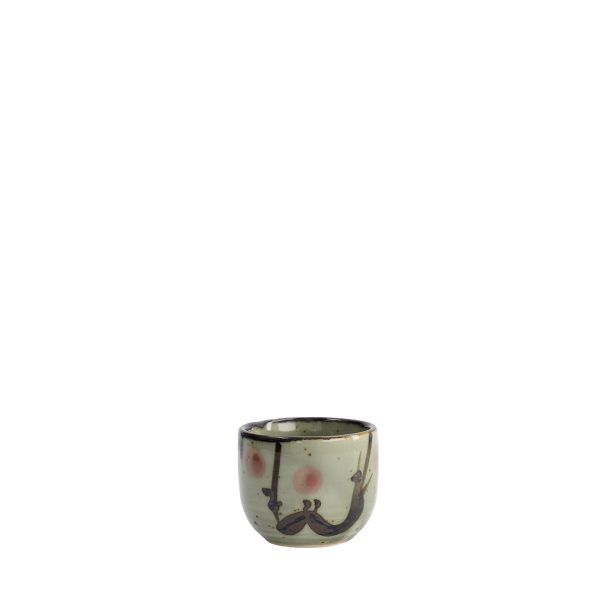 Japansk sake kopp Green sakura från Tokyo Design Studio hos Cobosabi
