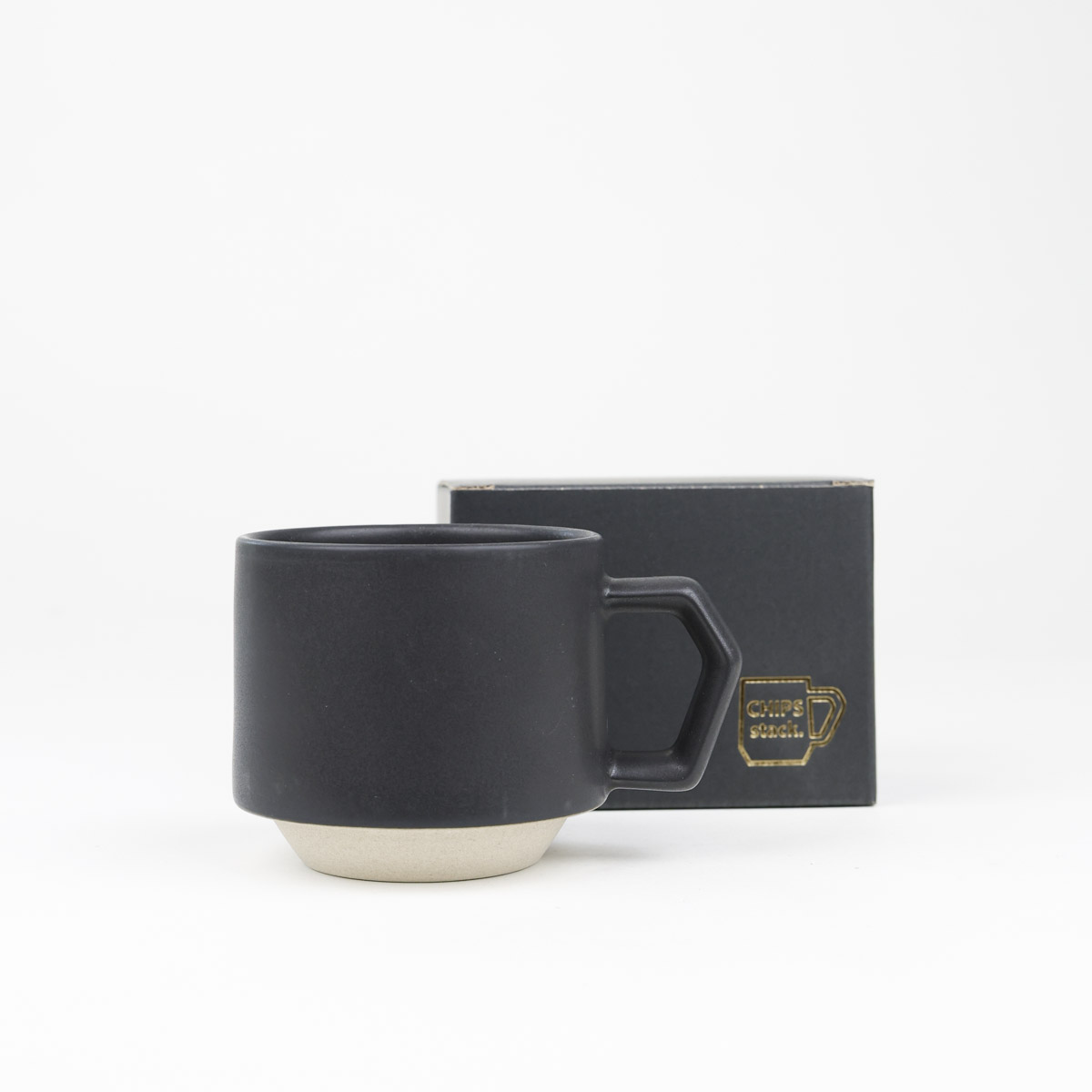 CHIPS stack Mug mat black 280ml - Bild 2