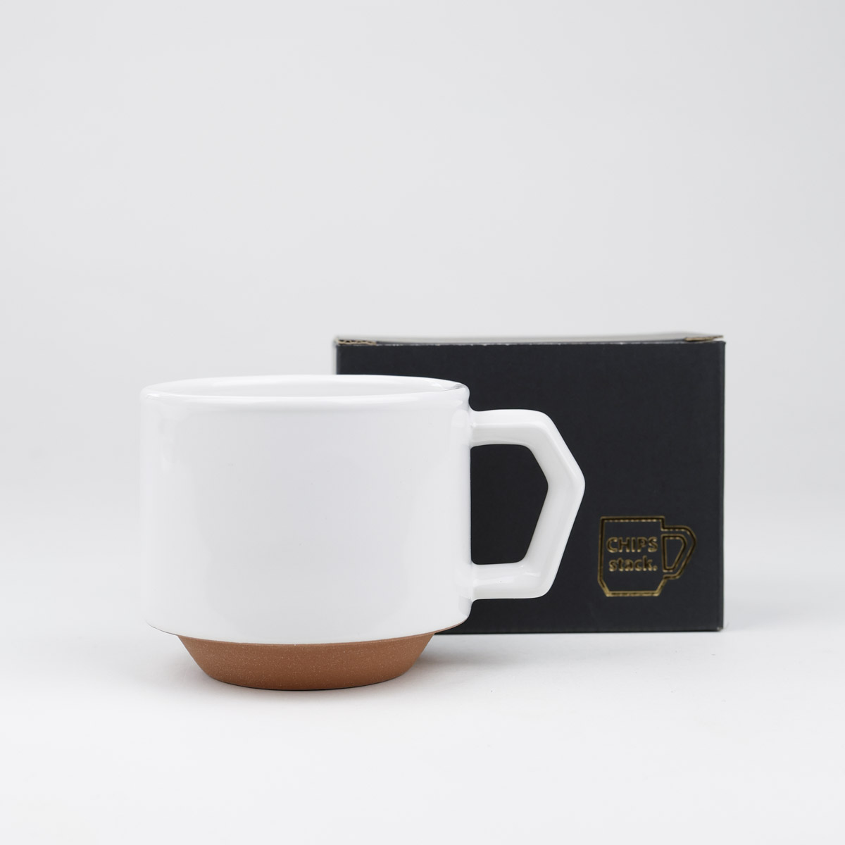 CHIPS stack Mug solid white 280ml - Bild 2