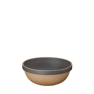 Japansk skål Mid deep round bowl HASAMI black hos Cobosabi