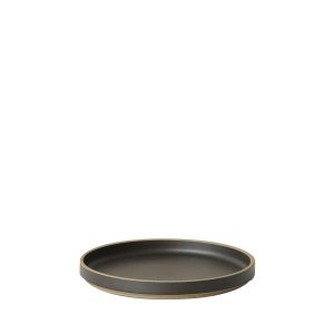 Japansk Tallrik Hasami Porcelain black ø18,5 cm hos Cobosabi